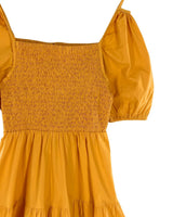 Vestido mini encauchado