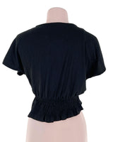 Blusa con textura encauchada