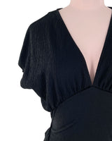 Blusa con textura encauchada