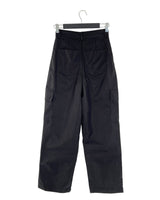Pantalon cargo satinado