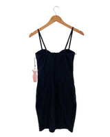 Vestido midi stretch tiras