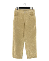 Pantalon palazzo dorado
