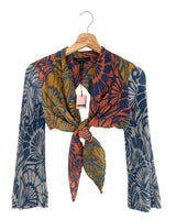 Set de top anudado y soft pant