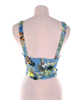 Set de crop y falda print