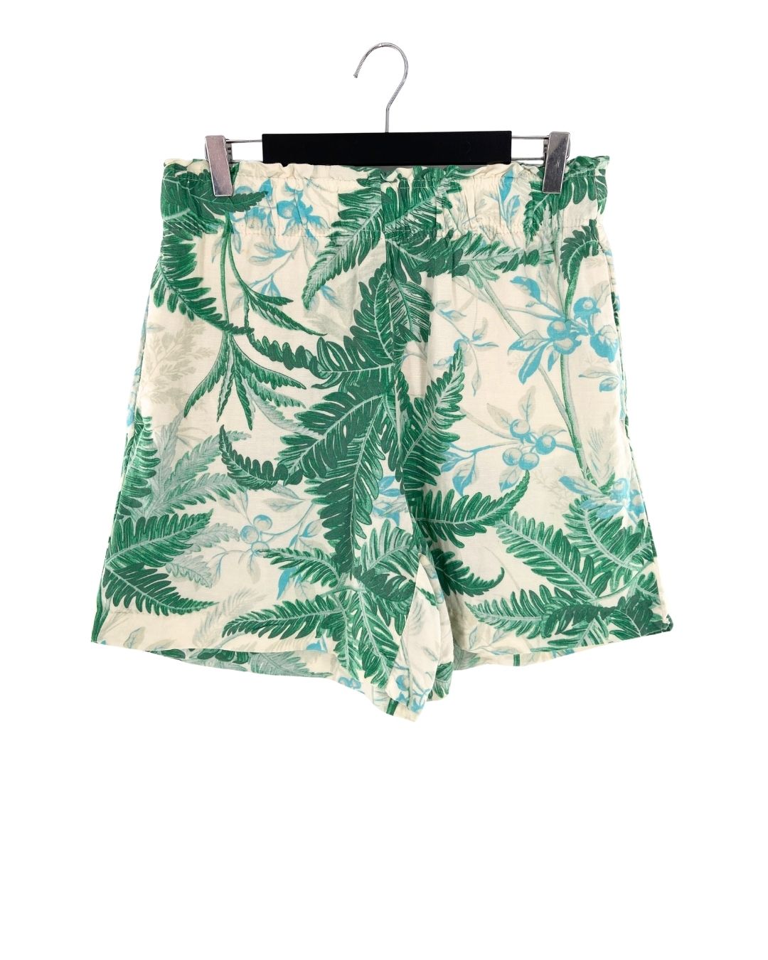 Short mini encauchado print
