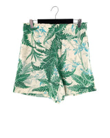 Short mini encauchado print
