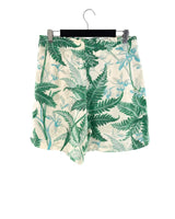Short mini encauchado print