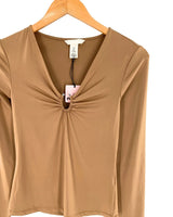 Blusa licrada con detalle