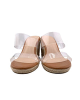 Sandalias tacon cuña