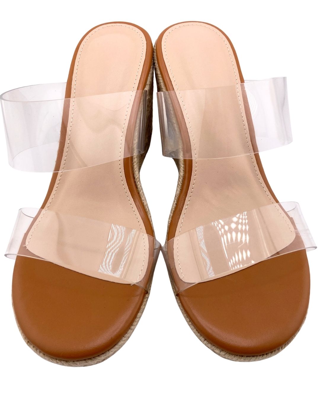 Sandalias tacon cuña