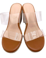 Sandalias tacon cuña