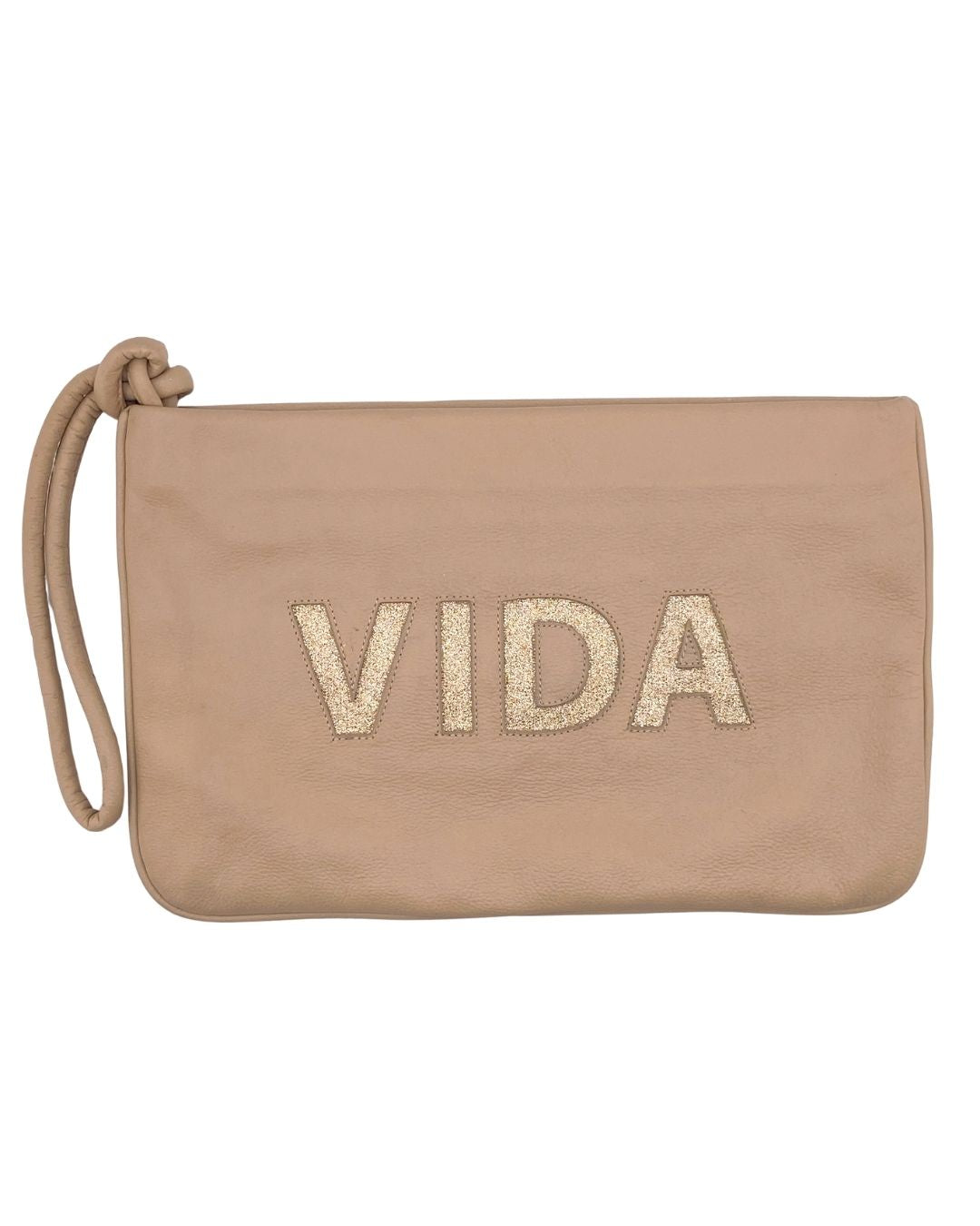 Bolso clutch letras
