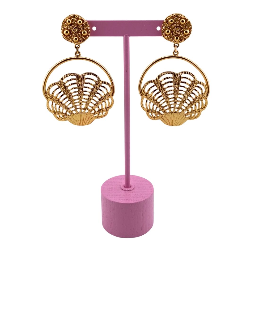 Aretes metalizados