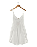Vestido midi de tiras