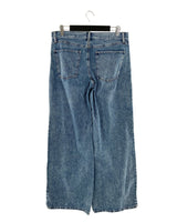Jean rigido wide leg