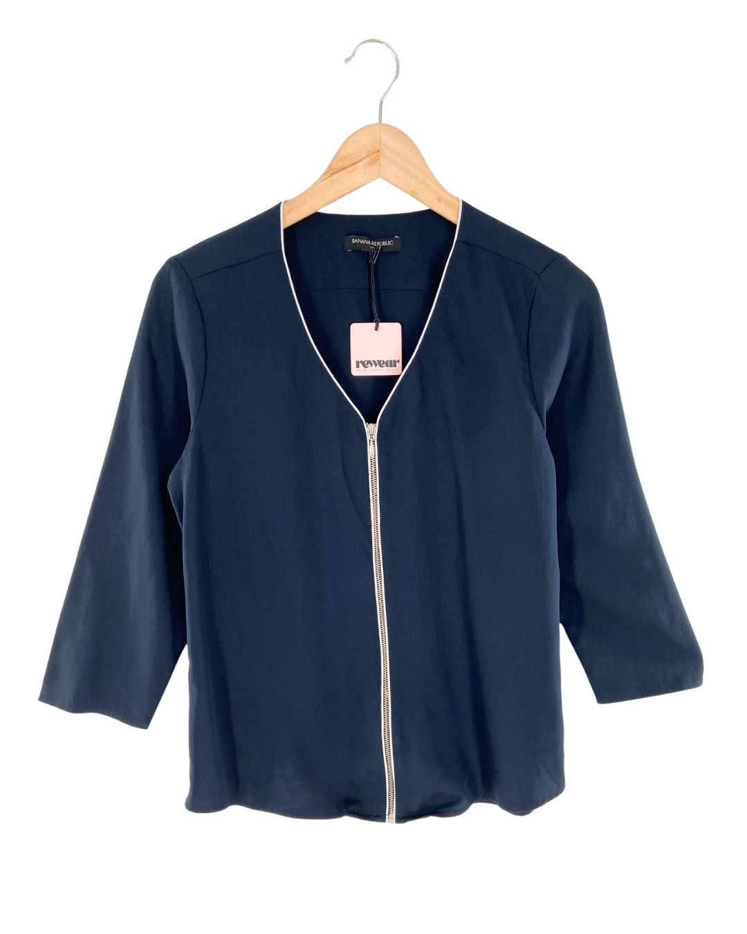 Blusa con cremallera