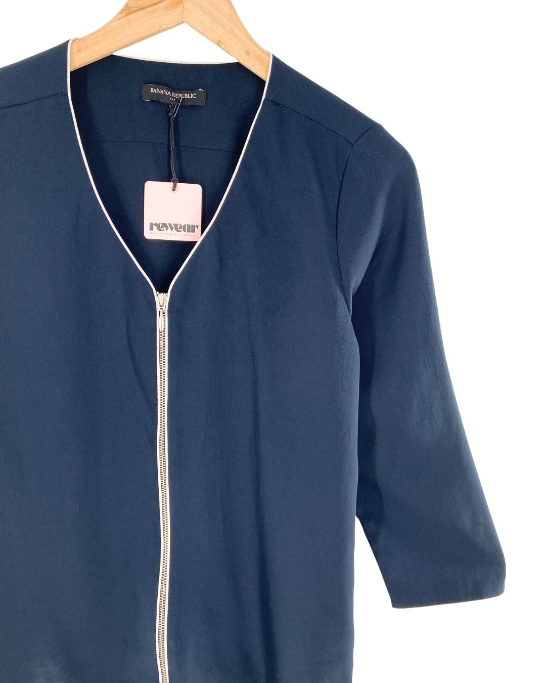 Blusa con cremallera