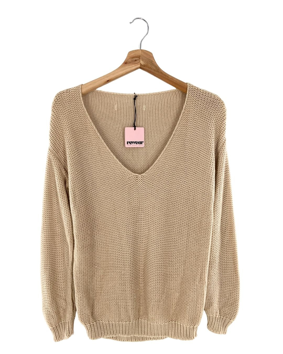 Jersey basico escote en V