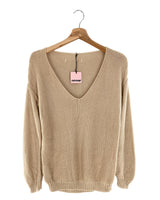 Jersey basico escote en V