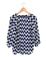 Blusa manga 3/4 print
