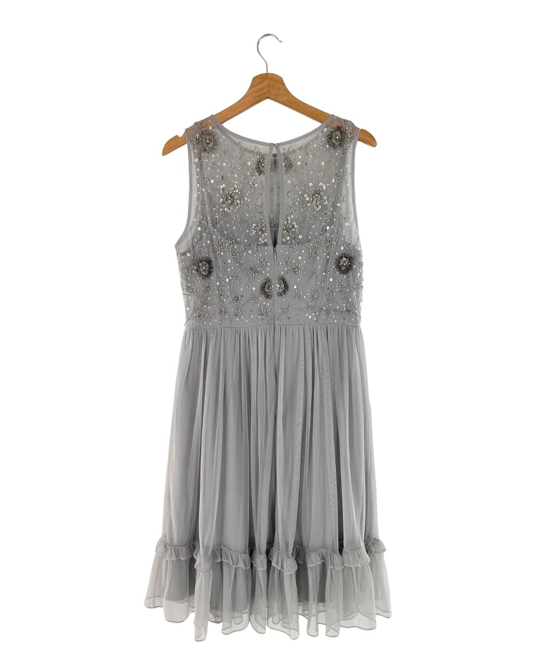 Vestido midi en mesh