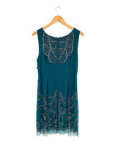 Vestido midi en mesh