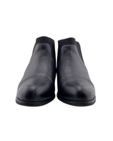 Botines en cuero con elastico