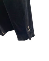Blazer abotonado en velvet