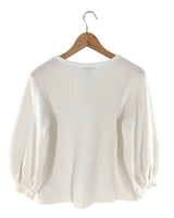 Blusa manga 3/4 con textura