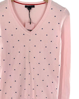 Jersey dots bordados