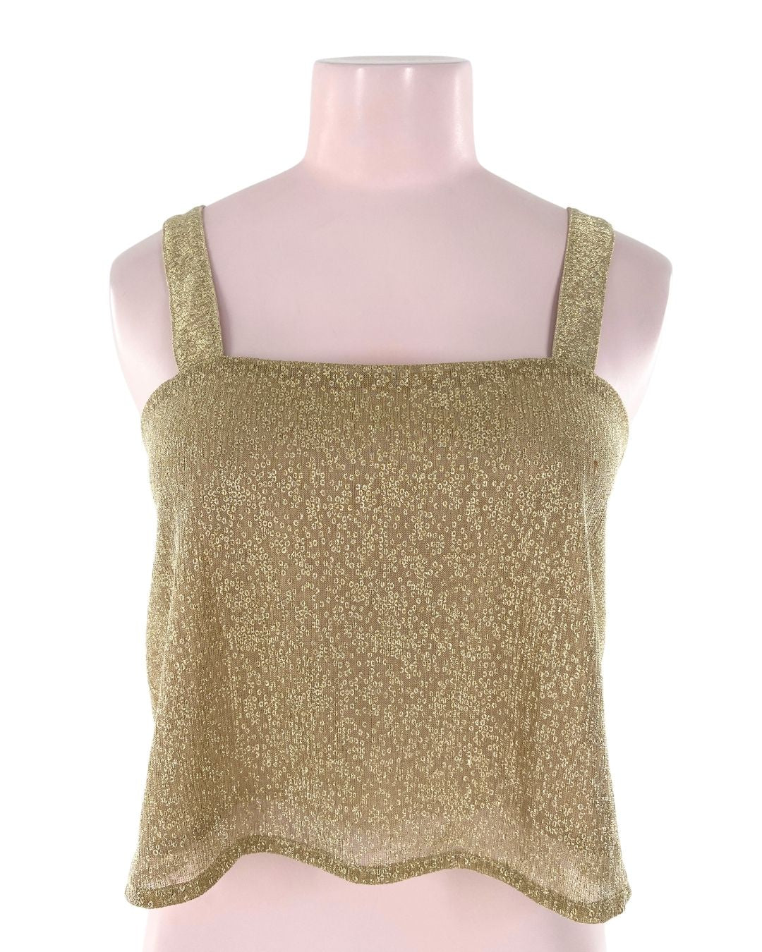 Blusa crop color block