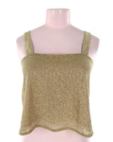 Blusa crop color block