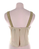 Blusa crop color block