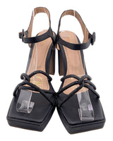 Sandalias tacon de correas