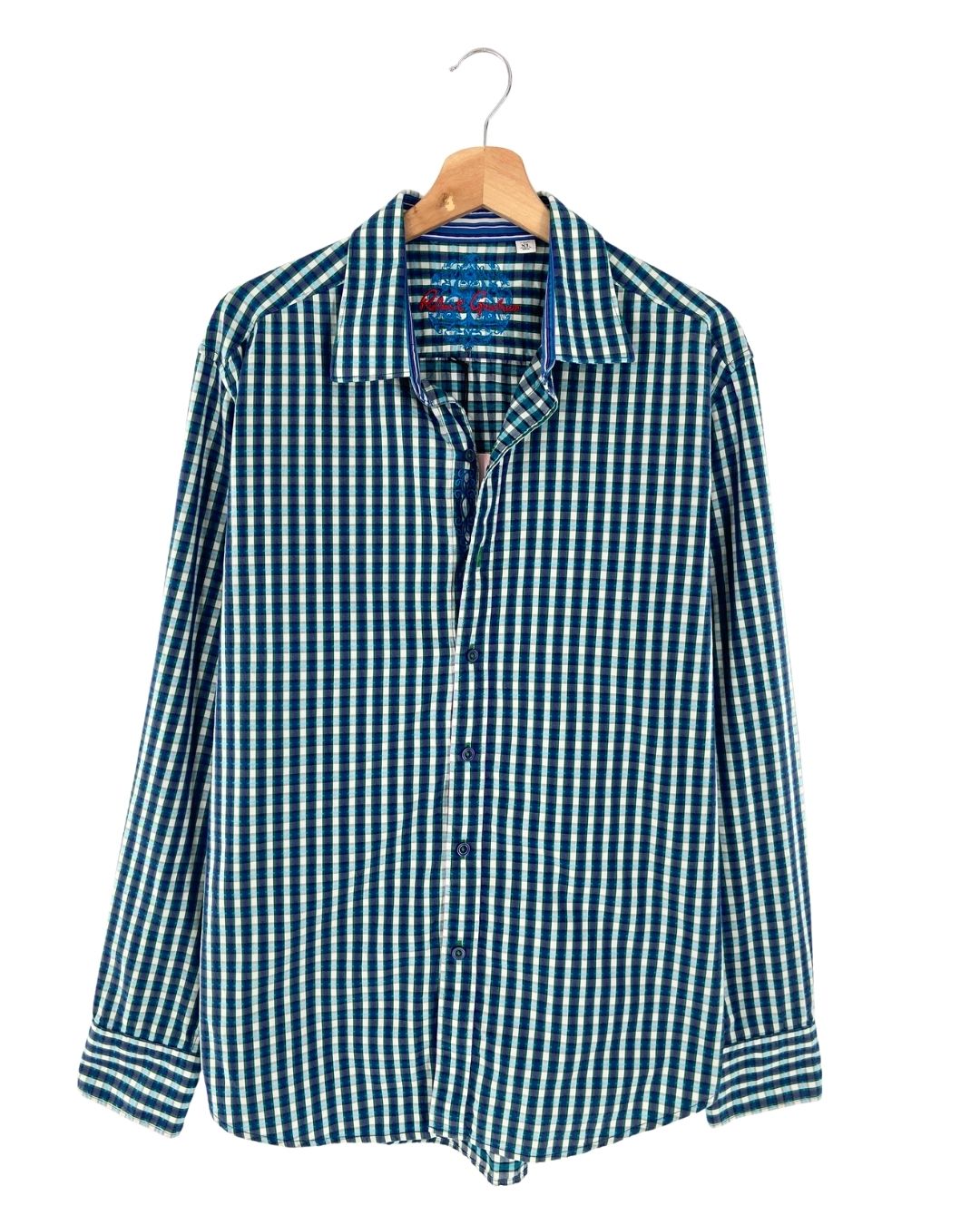 Camisa manga larga a cuadros