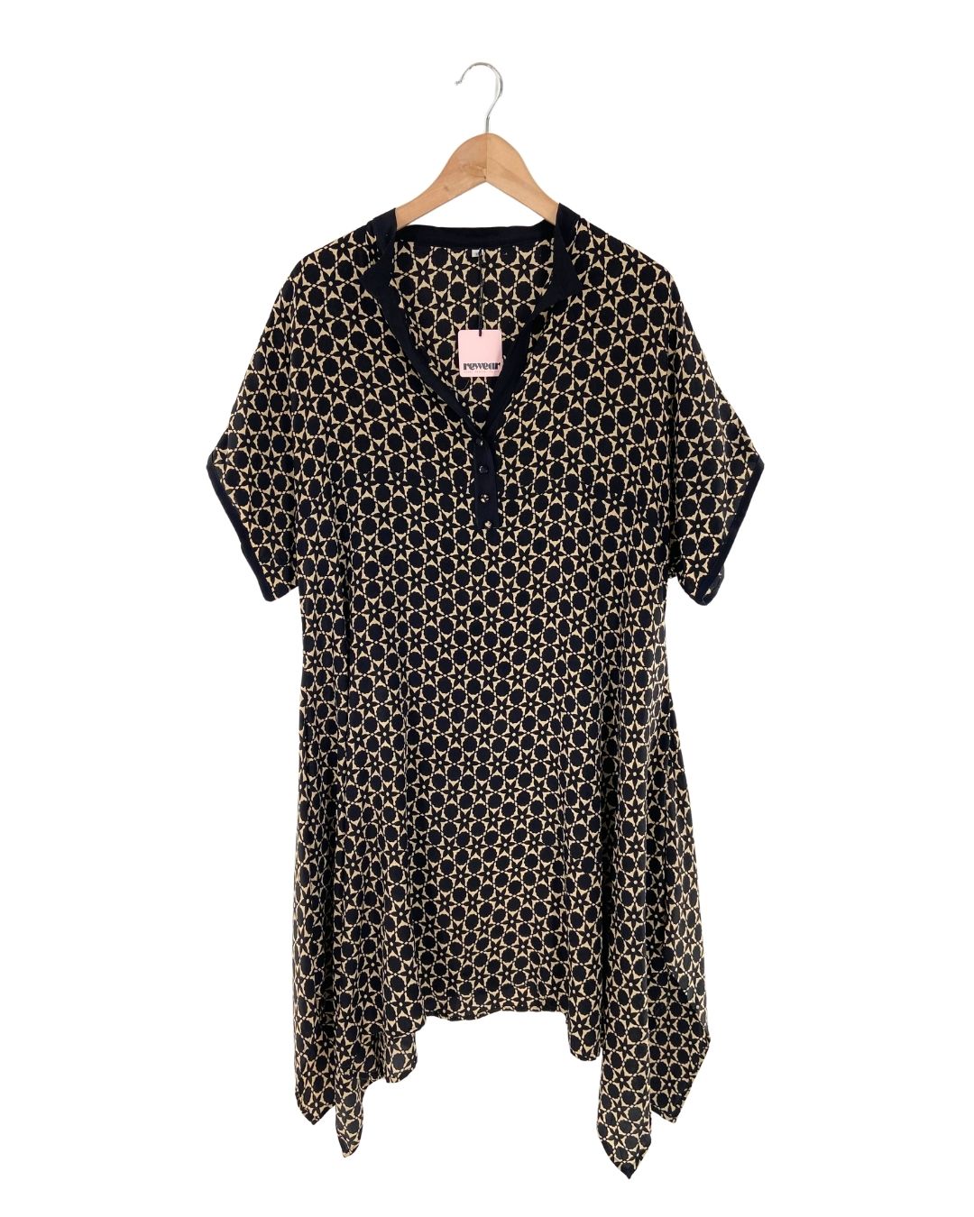 Vestido midi laterales