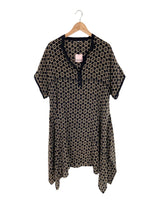 Vestido midi laterales
