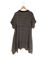 Vestido midi laterales