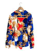 Camisa manga larga print