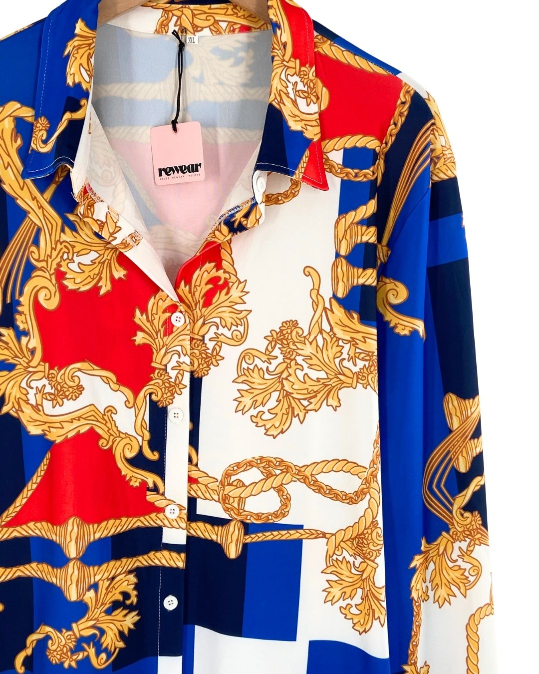 Camisa manga larga print