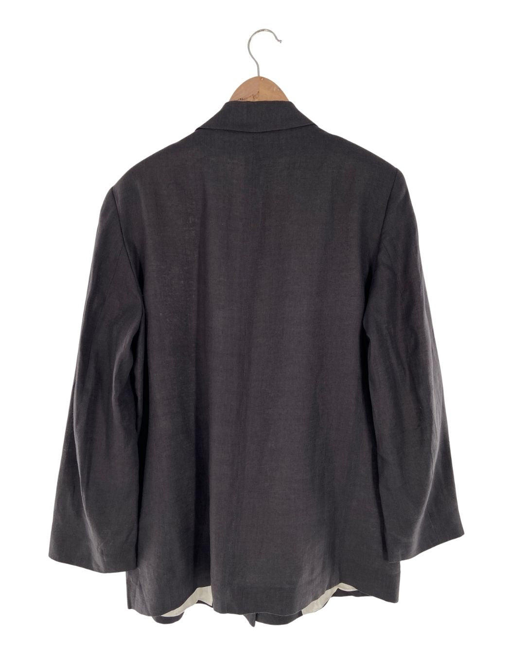Blazer oversize en lino
