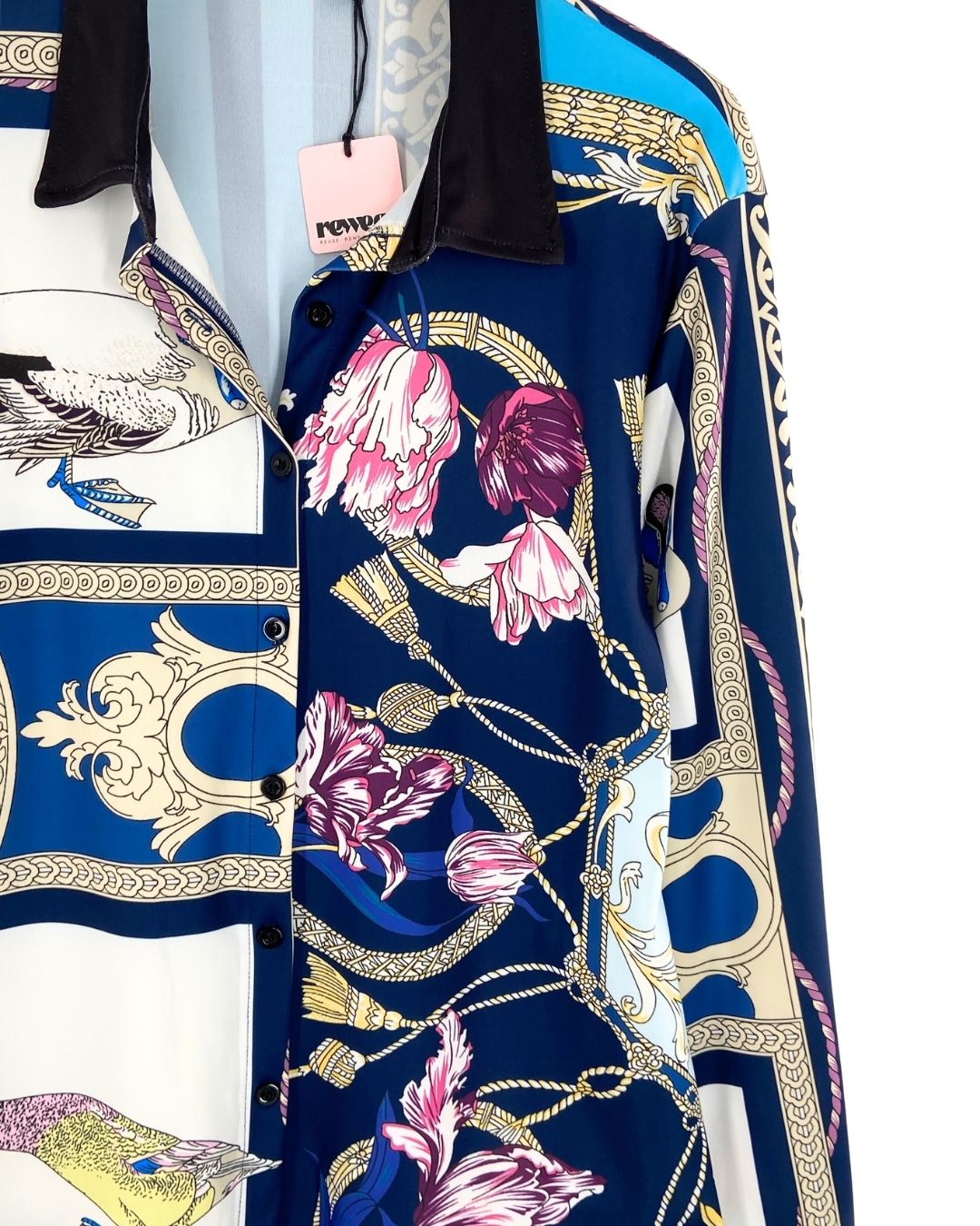 Camisa manga larga print