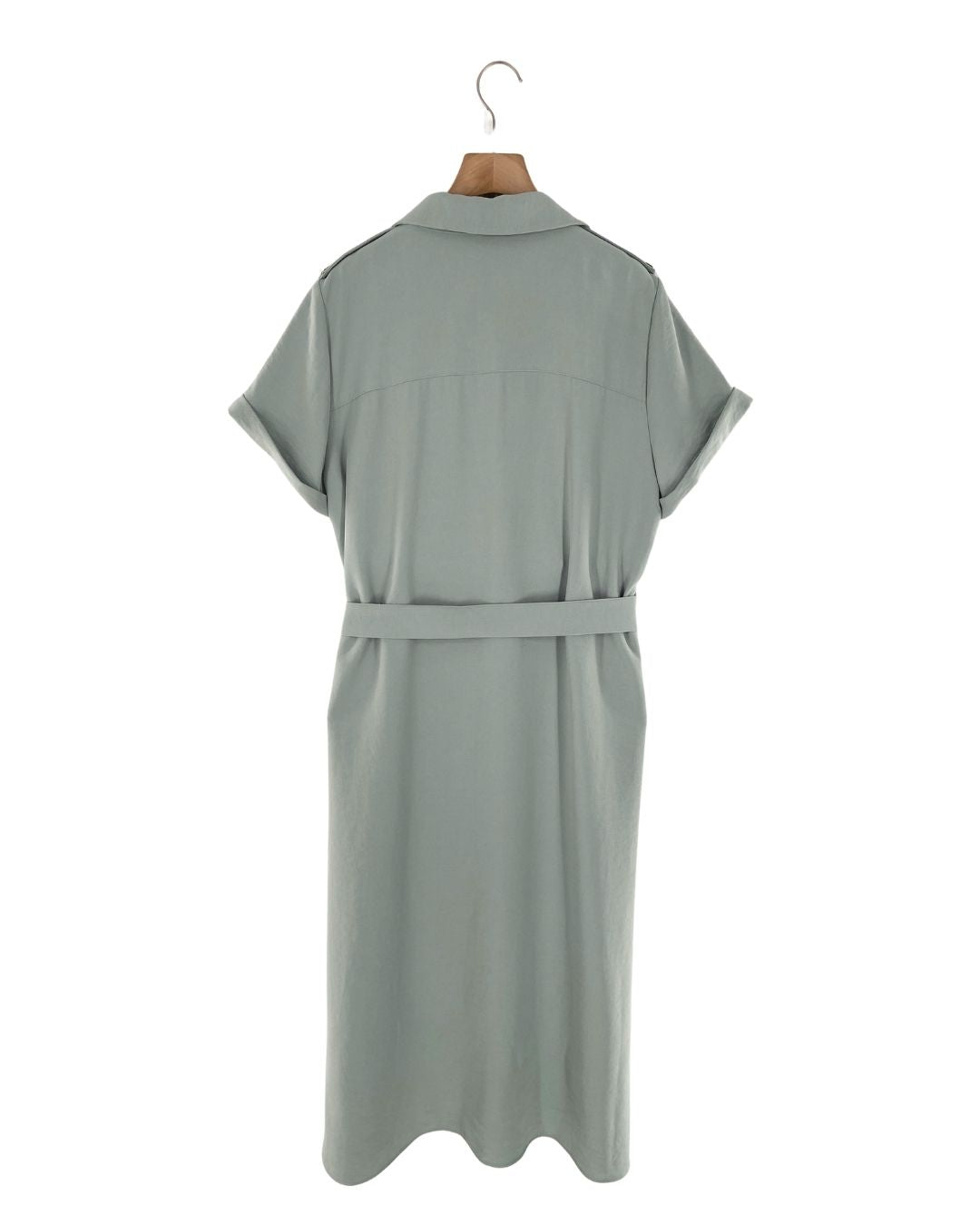 Maxi vestido abotonado