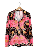 Camisa manga larga print