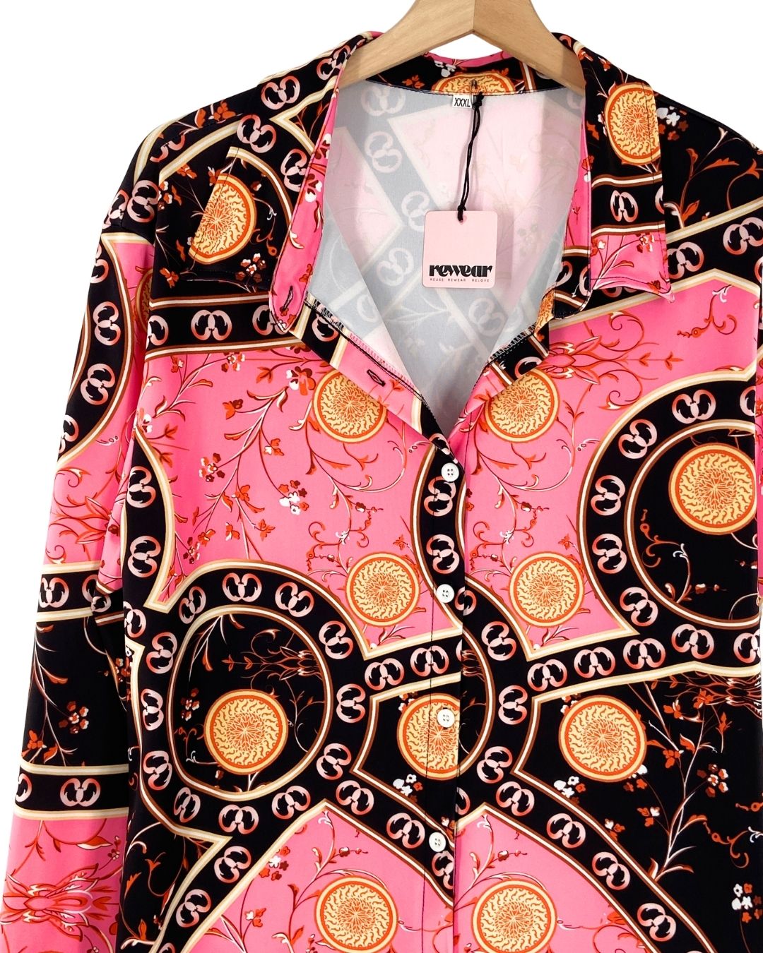 Camisa manga larga print