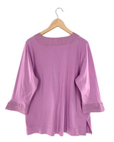 Blusa manga 3/4 escote en V