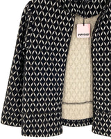 Chaqueta tejida con diseño
