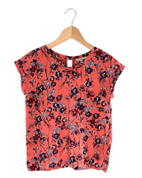 Blusa sleeveless print flores