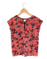 Blusa sleeveless print flores