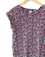 Blusa print mini flores
